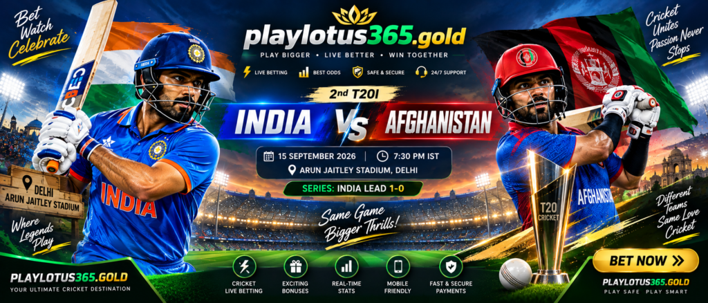 India vs Afghanistan 2nd T20I: Delhi Showdown – Complete Pre-Match Breakdown, Analysis & Betting Guide
